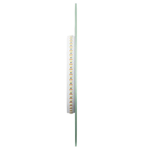 LED Badspiegel Oval 60x25 cm