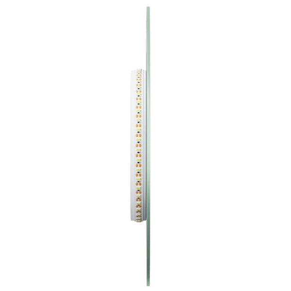 LED Badspiegel Oval 60x25 cm