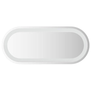 LED Badspiegel Oval 70x30 cm