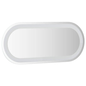 LED Badspiegel Oval 70x30 cm