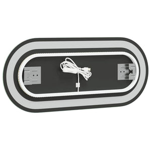 LED Badspiegel Oval 70x30 cm