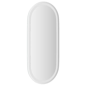 LED Badspiegel Oval 80x35 cm