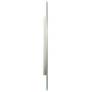 LED Badspiegel Oval 80x35 cm