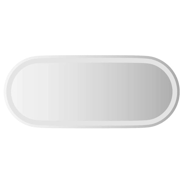 LED Badspiegel Oval 90x40 cm