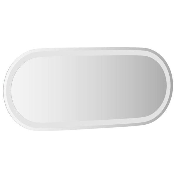 LED Badspiegel Oval 90x40 cm