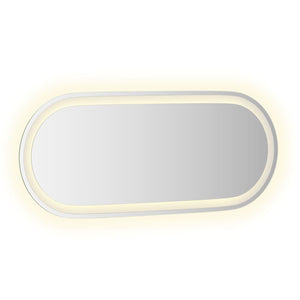 LED Badspiegel Oval 90x40 cm