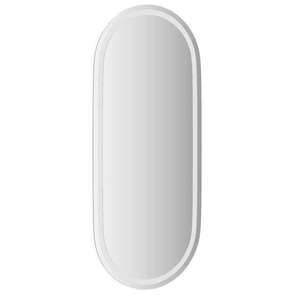LED Badspiegel Oval 100x45 cm