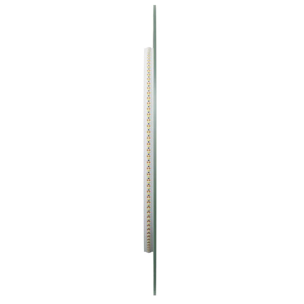 LED Badspiegel Oval 100x45 cm