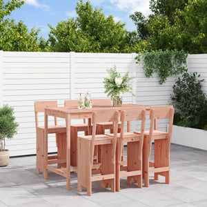 vidaXL Ensemble de bar de jardin 7 pcs Bois massif de douglas
