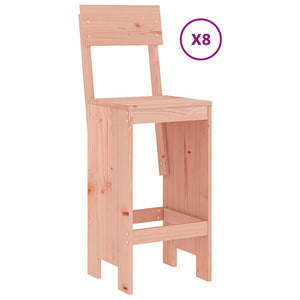 vidaXL Ensemble de bar de jardin 9 pièces en bois de Douglas massif