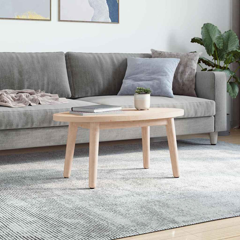Tischplatte Oval 60x30 cm Kiefer Massivholz