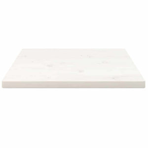 Tischplatte Weiß 60x60 cm Kiefer Massivholz