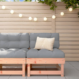 vidaXL Canapé d'angle de jardin en bois de douglas massif