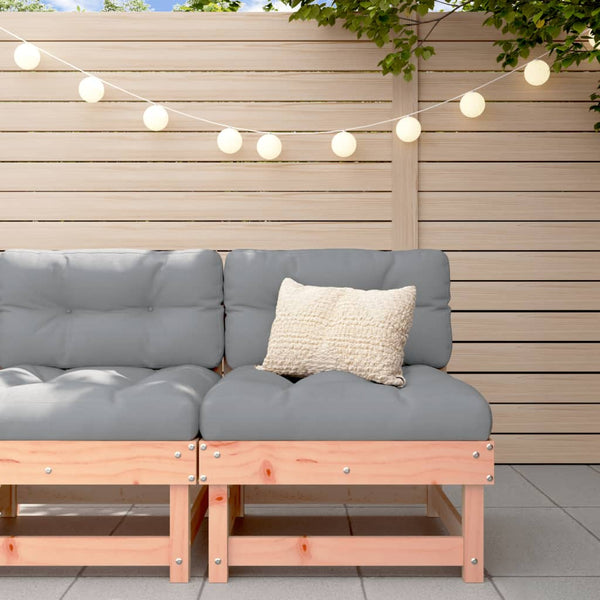 vidaXL Canapé d'angle de jardin en bois de douglas massif