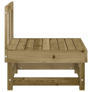 vidaXL Garden Center Sofas 2 pcs. Pinewood Impregnated