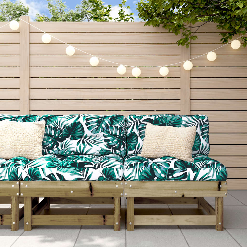 vidaXL Garden Center Sofas 2 pcs. Pinewood Impregnated