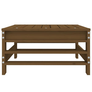 Gartenhocker Honigbraun Kiefer Massivholz