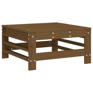 Gartenhocker Honigbraun Kiefer Massivholz