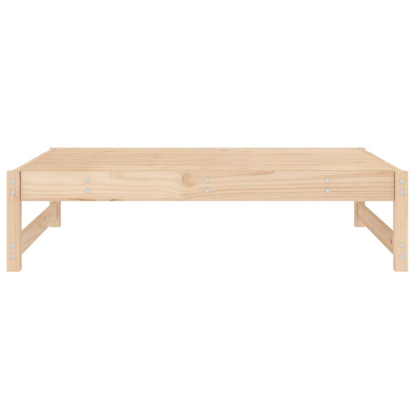 Gartenhocker Kiefer Massivholz 120x80 cm