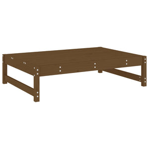 Gartenhocker Honigbraun 120x80 Kiefer Massivholz