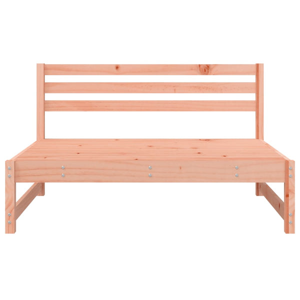 vidaXL Canapés centraux de jardin 2 pcs 120x80 cm Bois de douglas massif