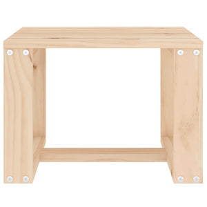 Garten Beistelltisch Kiefer Massivholz 40cm