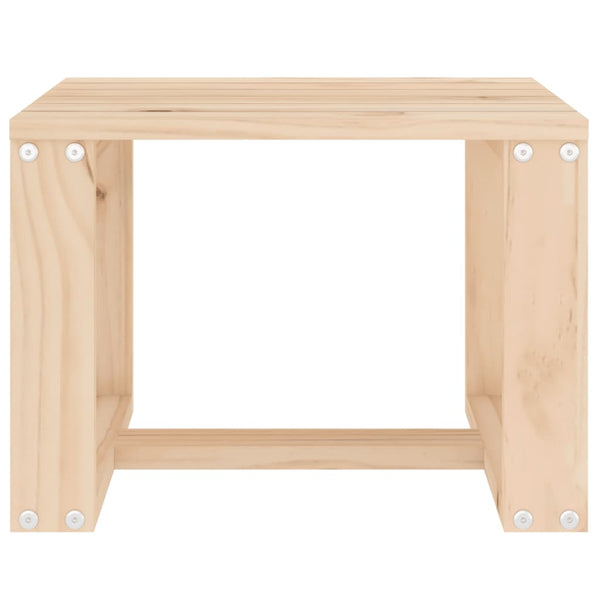 Garten Beistelltisch Kiefer Massivholz 40cm