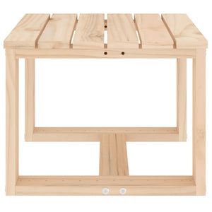 Garten Beistelltisch Kiefer Massivholz 40cm