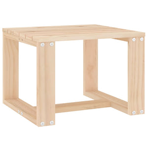 Garten Beistelltisch Kiefer Massivholz 40cm