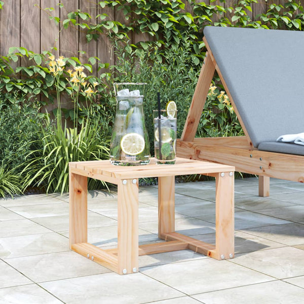 Garten Beistelltisch Kiefer Massivholz 40cm