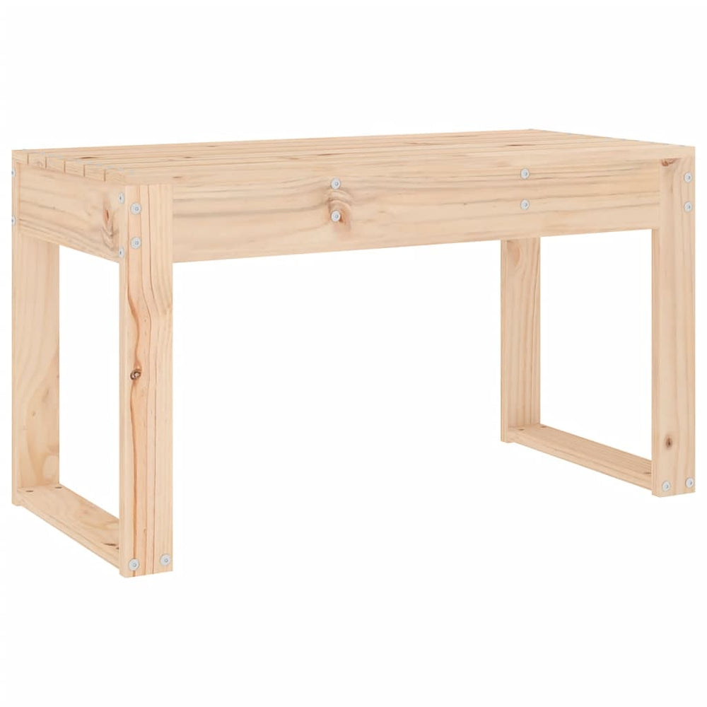 Gartenbank Kiefer Massivholz 80 cm