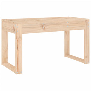 Gartenbank Kiefer Massivholz 80 cm