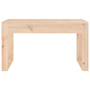 Gartenbank Kiefer Massivholz 80 cm