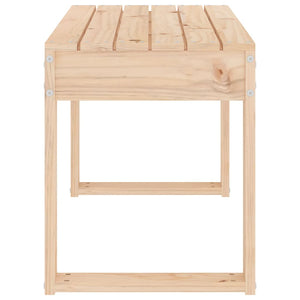 Gartenbank Kiefer Massivholz 80 cm