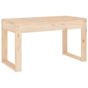Gartenbank Kiefer Massivholz 80 cm