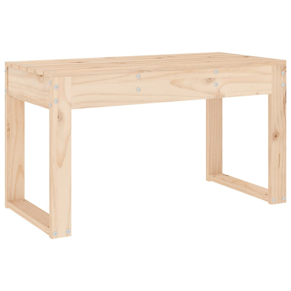Gartenbank Kiefer Massivholz 80 cm