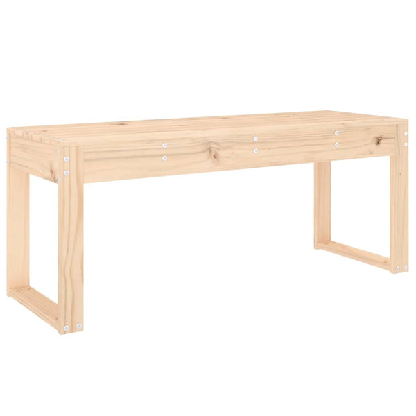 Gartenbank Kiefer Massivholz 110 cm
