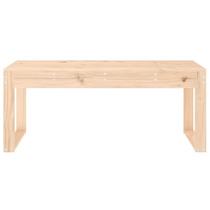Gartenbank Kiefer Massivholz 110 cm
