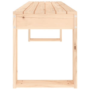 Gartenbank Kiefer Massivholz 110 cm