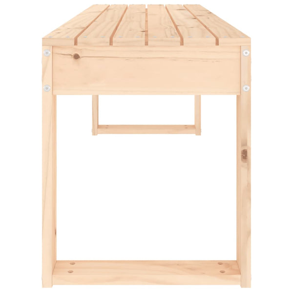 Gartenbank Kiefer Massivholz 110 cm