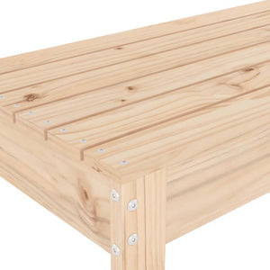 Gartenbank Kiefer Massivholz 110 cm