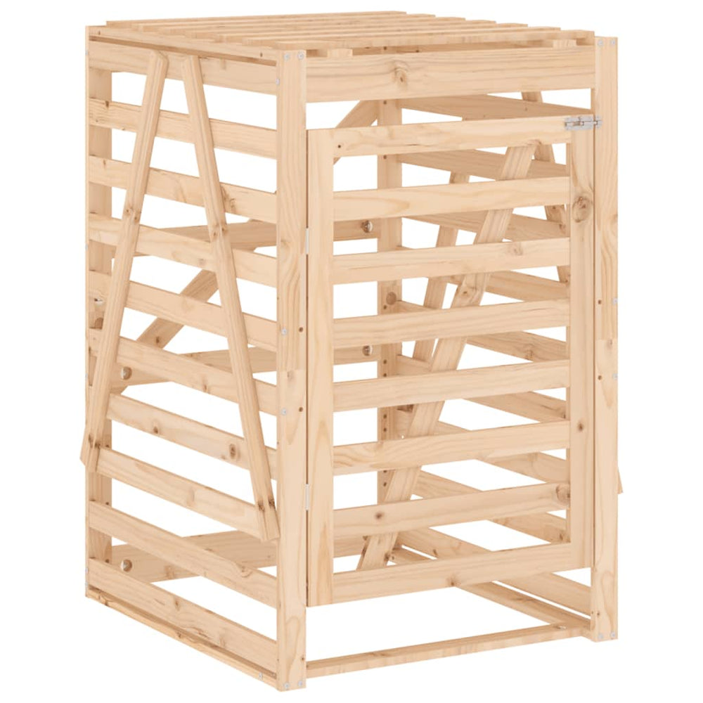 Mülltonnenbox Kiefernholz 84x90x128,5 cm