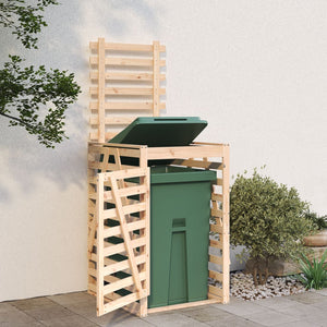 Mülltonnenbox Kiefernholz 84x90x128,5 cm