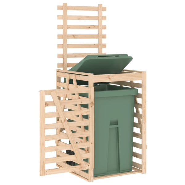 Mülltonnenbox Kiefernholz 84x90x128,5 cm