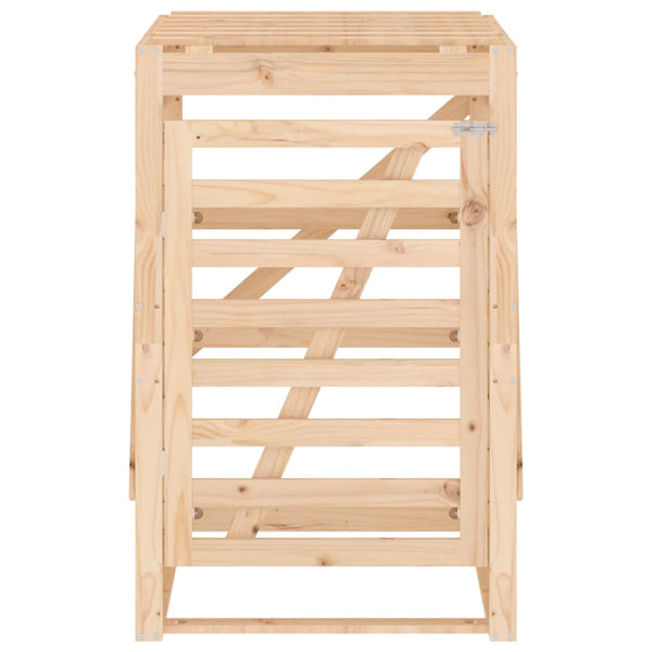 Mülltonnenbox Kiefernholz 84x90x128,5 cm