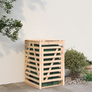Mülltonnenbox Kiefernholz 84x90x128,5 cm