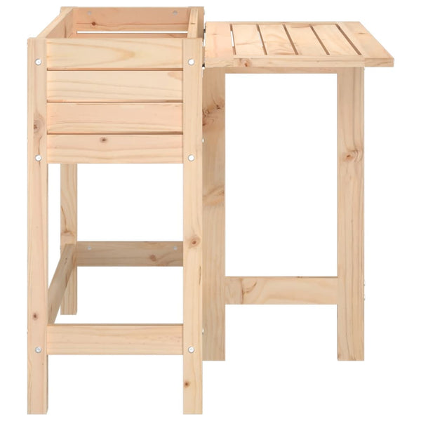 Pflanzkübel Kiefer mit Klapptisch