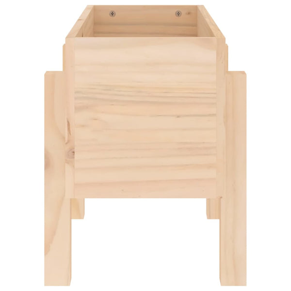 vidaXL Jardinière 62x30x38 cm Bois de pin massif