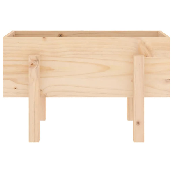 vidaXL Jardinière 62x30x38 cm Bois de pin massif