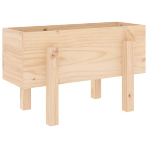 vidaXL Jardinière 62x30x38 cm Bois de pin massif